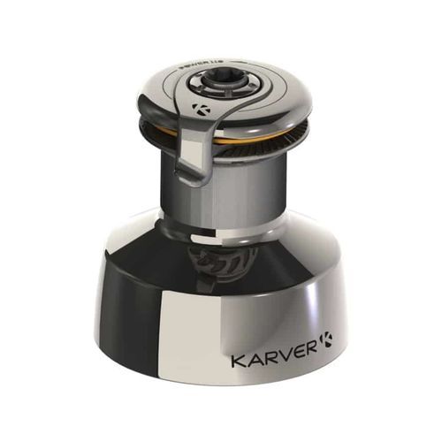 Winch 4 velocità - KPW110 - KARVER SYSTEMS - in acciaio inossidabile / per barca a vela da regata / per sailing yacht