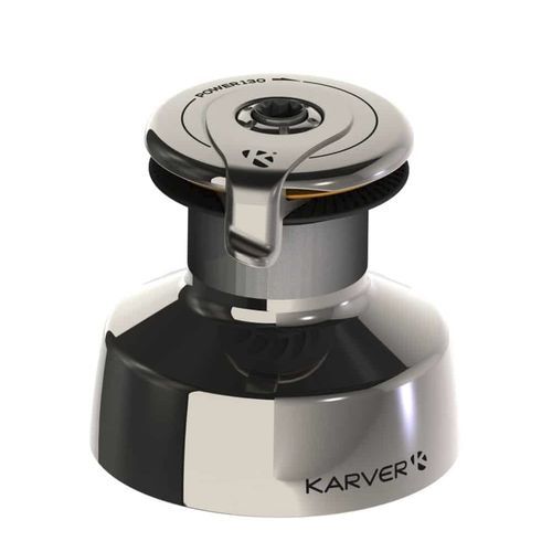Winch 4 velocità - KPW130 - KARVER SYSTEMS - in acciaio inossidabile / per barca a vela da regata / per sailing yacht