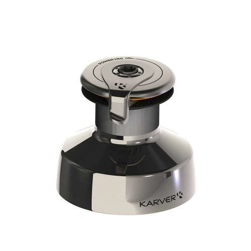 Winch 4 velocità - KPW150 - KARVER SYSTEMS - in acciaio inossidabile / per barca a vela da regata / per sailing yacht