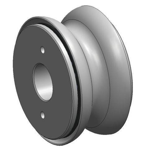 Puleggia per barca a vela - KDSTi30G-H WIDE - KARVER SYSTEMS