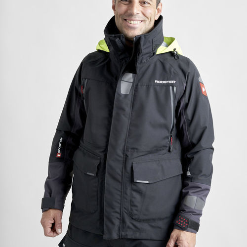 Giacca da navigazione - PASSAGE 3 - Rooster Sailing Limited - a tenuta stagna / in pile / con capuccio