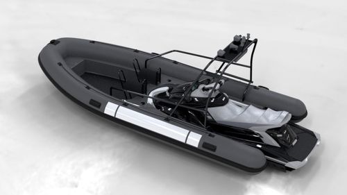 Barca professionale a propulsione tramite jet-ski - PRO 575 - SEALVER - patrol boat / gommone semirigido