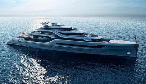 Mega-yacht da crociera - BLADE88 - Dunya Yachts - raised pilothouse / con piscina / con eliporto