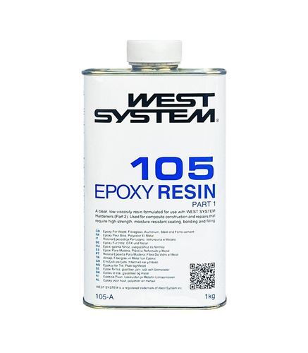 Resina epossidica - WS105A - Directeck - per trattamento antiosmosi / per impregnazione del tessuto / per applicazione su legno