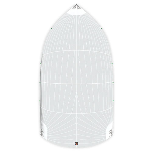Spinnaker simmetrico - CODE S2 RUNNER LÉGER - DELTA Voiles - per barca a vela da regata / triradiale
