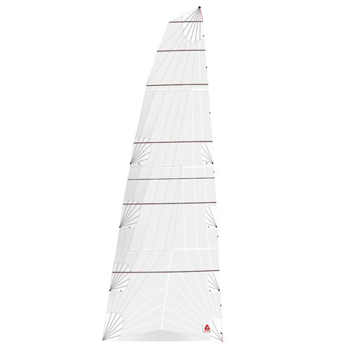 Randa - DELTA  à corne - DELTA Voiles - per barca a vela da crociera / triradiale