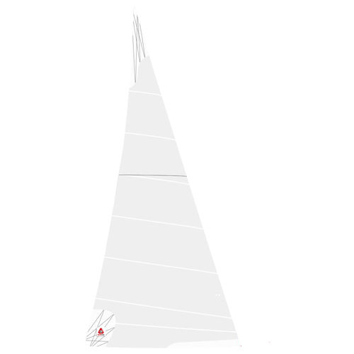 Vela di prua - GSE DELTA Access* - DELTA Voiles - per barca a vela da crociera / cross-cut / in poliestere