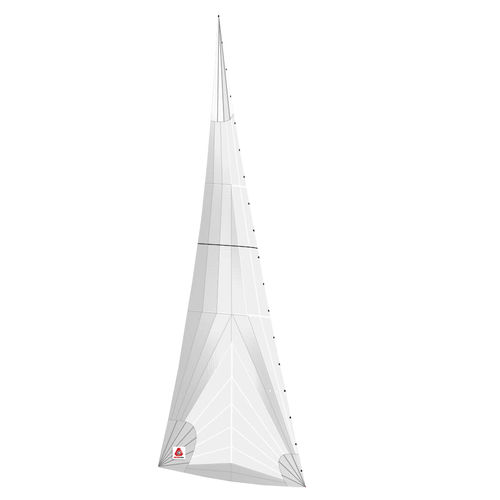 Vela di taglio - DELTA  - DELTA Voiles - per barca a vela da crociera / triradiale / cross-cut