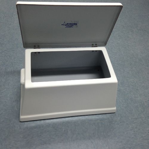 Scalino con casse di stoccaggio - cockpit step box - Beachcomber Fiberglass Technology