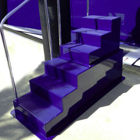 Scalino per barche in alluminio - Beachcomber Fiberglass Technology