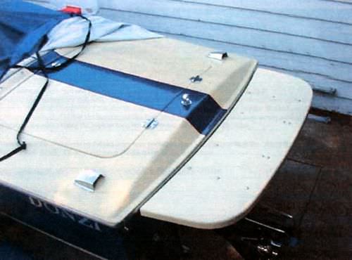 Piattaforma da bagno - Donzi 22′ - Beachcomber Fiberglass Technology - fissa / per barca / per specchio di poppa