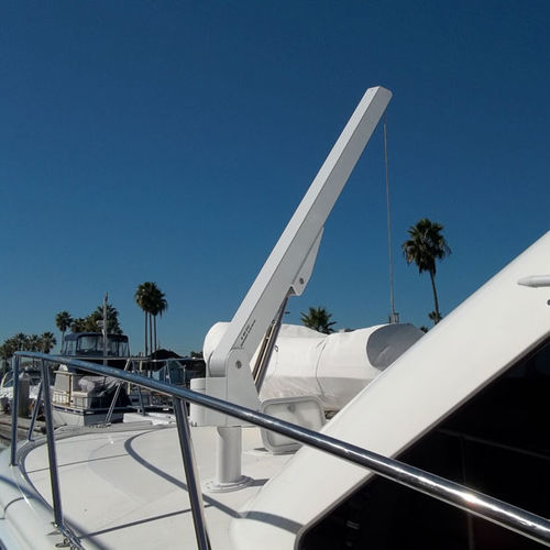 Gruetta per yacht - Eco Series 600, 800, 1000LB - Brower Systems Inc. - idraulica / girevole / telescopica
