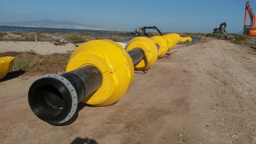 Galleggiante per condotto - dredge - PMS DockMarine