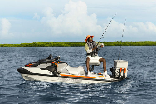 Moto d'acqua seduto - FISHPRO TROPHY 170 - Sea-doo - tre posti / 170 cv
