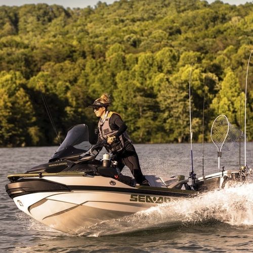 Moto d'acqua seduto - FishPro™ Apex - Sea-doo - tre posti / 300 cv