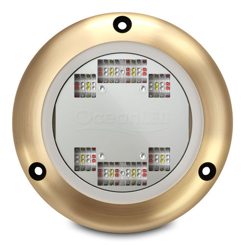 Illuminazione subacquea per barca - Sport S3166s - OceanLED - LED RGBW / per montaggio in superficie / multicolore