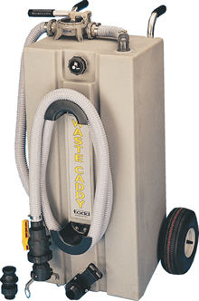 Sistema di scarico mobile - Waste Caddy - Todd Marine Products - per barca