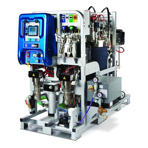 Macchina per polverizzazione di pittura multicomponente - XM PFP - Graco - per cantiere navale