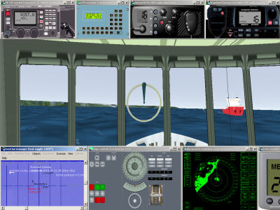 Simulatore di navigazione - (LAN) version - MI Simulators - per nave