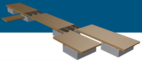 Pontile galleggiante - Orsta Marina Systems - di ormeggio / per marina / in legno