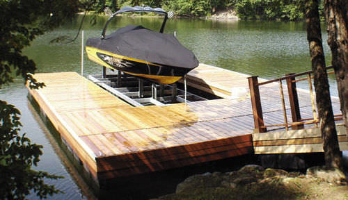 Ascensore per barche - BoatPort - Hewitt Boats Lifts and Docks - galleggiante