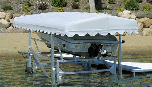 Ascensore per barche - Cantilever - Hewitt Boats Lifts and Docks - idraulico / in alluminio