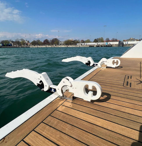Gruetta per yacht - H2O - HURLEY MARINE - per barca / per barca di salvataggio / per zattera di salvataggio