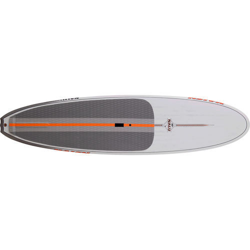 SUP da surf - NALU S-GLASS SANDWICH  - Naish Surfing - longboard / per adulto / bianco