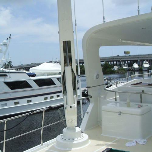 Gruetta per yacht - Mar Quipt - per battello di servizio / idraulica / girevole