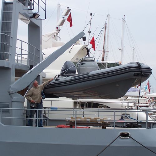 Gru per yacht - Mar Quipt - con braccio