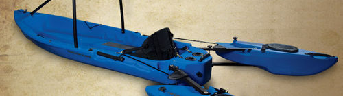 Kayak sit-on-top - FREEDOM HAWK 12 - Freedom Hawk Kayaks - da pesca / per adulto / monoposto