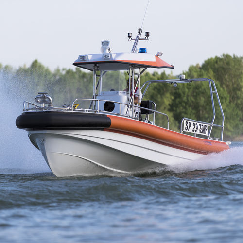 Barca professionale barca di salvataggio - 750  - Stem Marine - motobarcapompa / idroambulanza / entrobordo a idrogetto