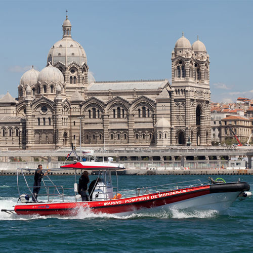 Barca professionale patrol boat - TEN  - Stem Marine - barca di salvataggio / motobarcapompa / entrobordo a idrogetto