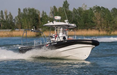 Barca professionale patrol boat - 750 - Stem Marine - entrobordo a idrogetto / entrofuoribordo / diesel