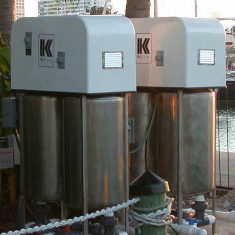 Sistema di scarico fisso - 1000 -Series - Keco Pump & Equipment - per barca / per marina / pompa a vuoto