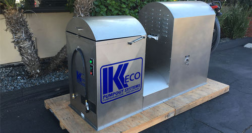 Sistema di scarico fisso - Keco Pump & Equipment - per marina / con pompa peristaltica