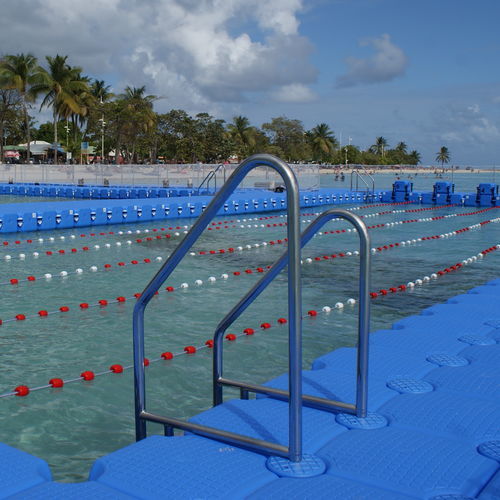 Scaletta per plancetta - 400810 - JETFLOAT INTERNATIONAL - per pontile / fissa / di imbarco