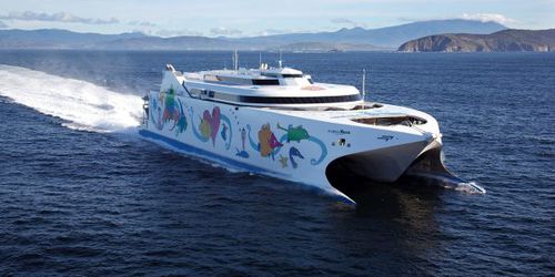 Traghetto per auto Ro-Pax - NATCHAN RERA - INCAT - catamarano / ad alta velocità