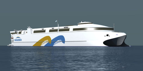 Traghetto per auto Ro-Pax - INCAT HULL  - INCAT - catamarano