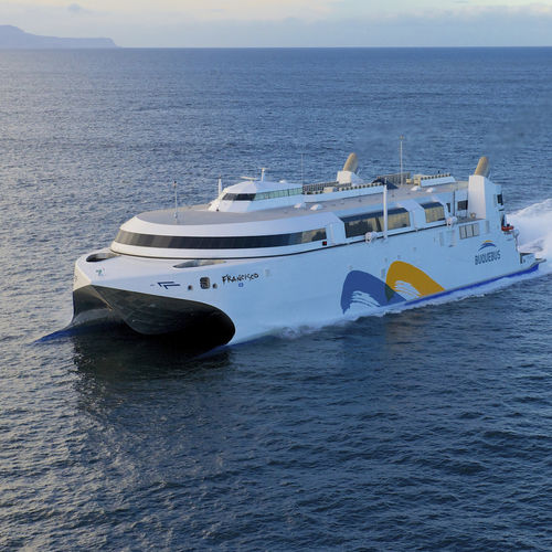 Traghetto per auto catamarano - FRANCISCO - INCAT - ad alta velocità