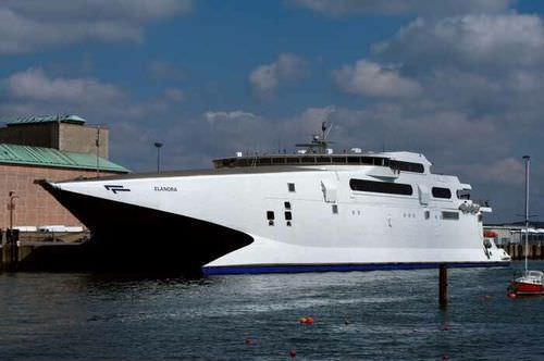 Traghetto per auto catamarano - FARES 2 - INCAT - ad alta velocità