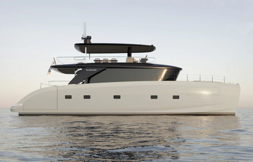 Motor-yacht catamarano - BGM75 - Blue Game - da crociera / con fly / con 4 cabine