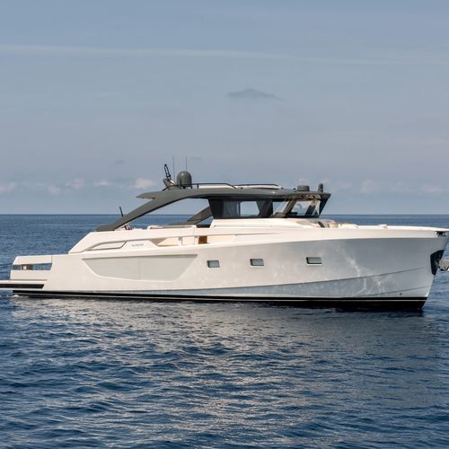 Motor-yacht da crociera - BG74 - Blue Game - ad alta prestazione / hard-top / con fly