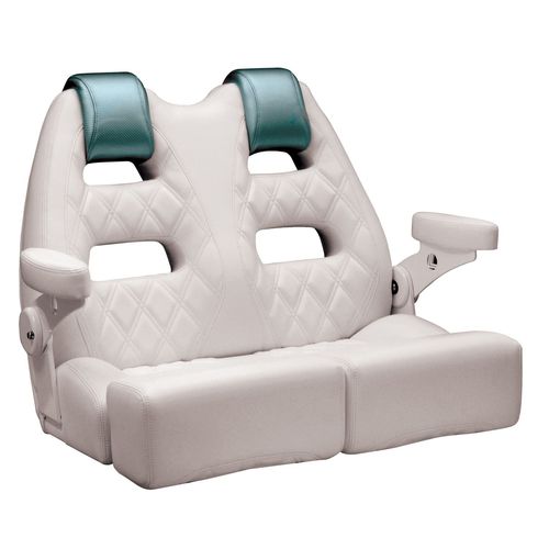 Sedile pilota - MAKO 42"  - Llebroc Industries - per barca / con braccioli / 2 posti
