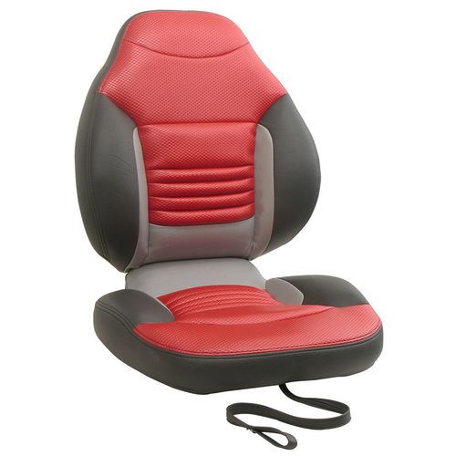 Sedile pilota - 4BLLGT2AT - Llebroc Industries - avvolgente / per bass-boat / ribaltabile