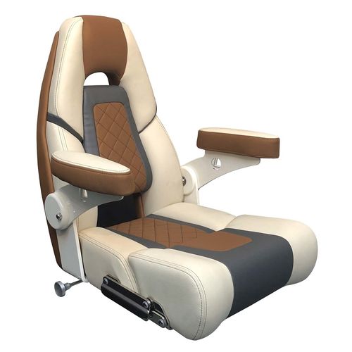 Sedile avvolgente - SX  - Llebroc Industries - per barca / con braccioli / 1 posto