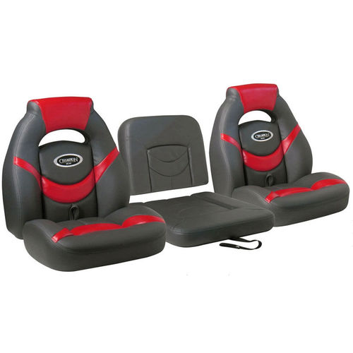Sedile avvolgente - 305 COMPLETE SET - Llebroc Industries - per bass-boat / 3 posti / multicolore