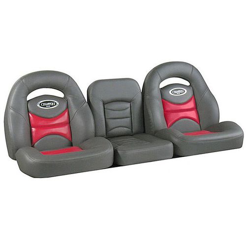 Sedile avvolgente - 4BLL204A1 - Llebroc Industries - per bass-boat / 3 posti / multicolore