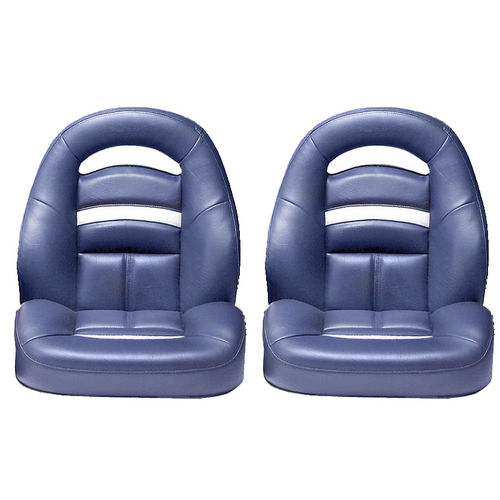 Sedile avvolgente - 4BLL201BO - Llebroc Industries - per bass-boat / 2 posti / nero