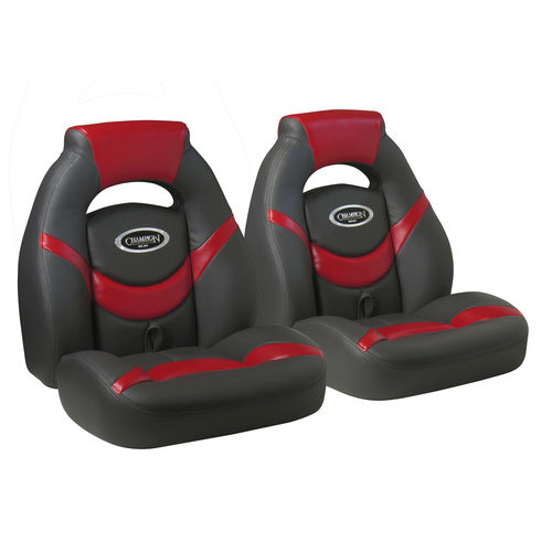 Sedile avvolgente - 4BLL305DP - Llebroc Industries - per bass-boat / 2 posti / multicolore